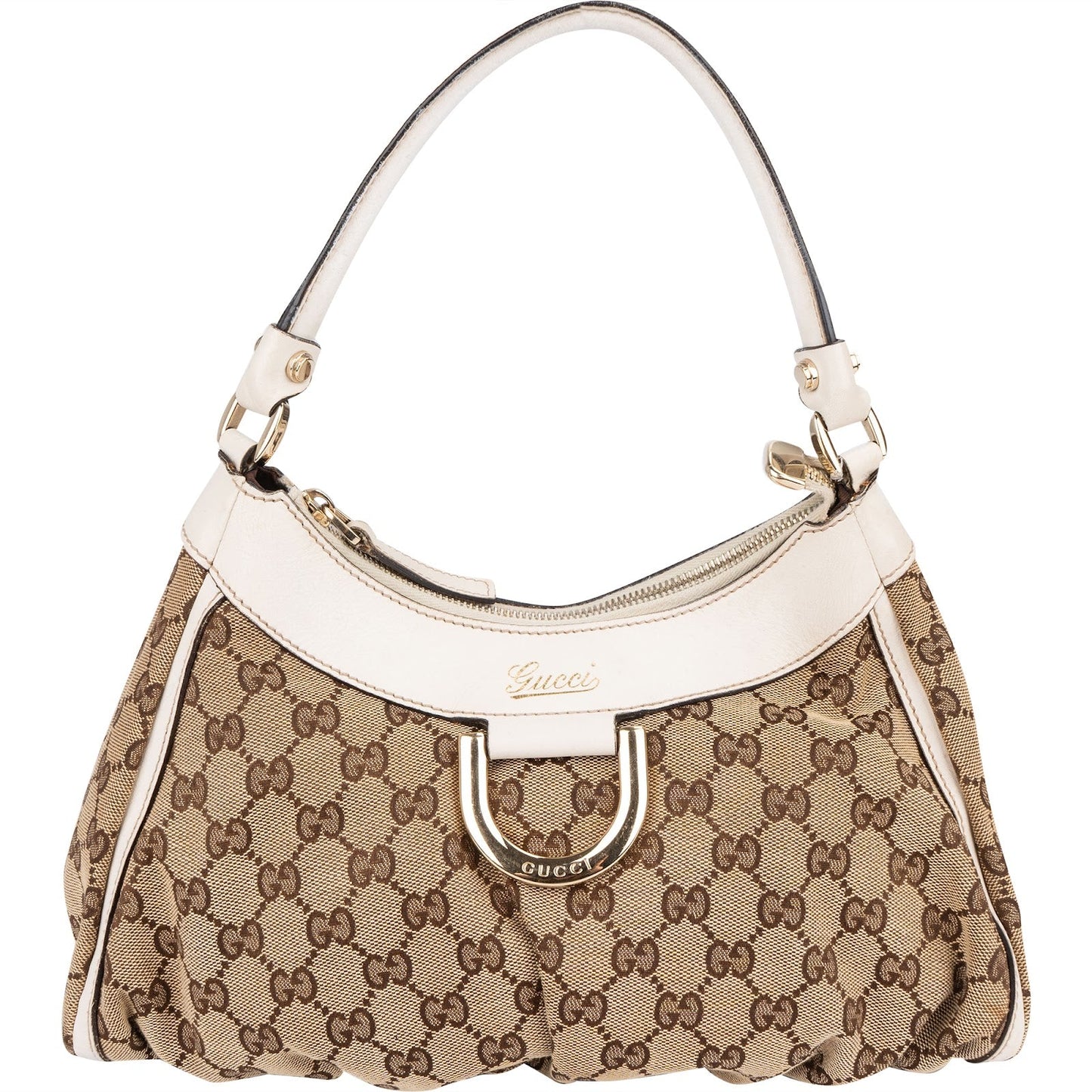Gucci Monogram GG Abbey D-Ring Shoulder Bag