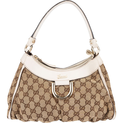 Gucci Monogram GG Abbey D-Ring Shoulder Bag