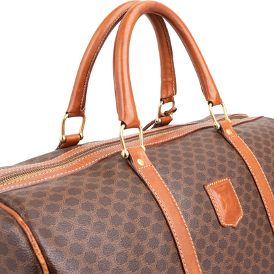 Celine Monogram Macadam Canvas Boston 45 Travel Bag