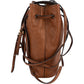 Miu Miu Calfskin Leather Mini Drawstring Bucket Crossbody Bag