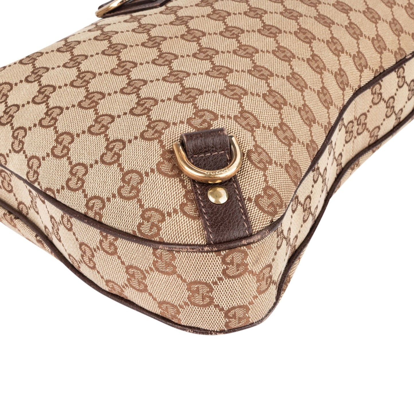 Gucci Monogram GG Abbey D-Ring Hobo Shoulder Bag