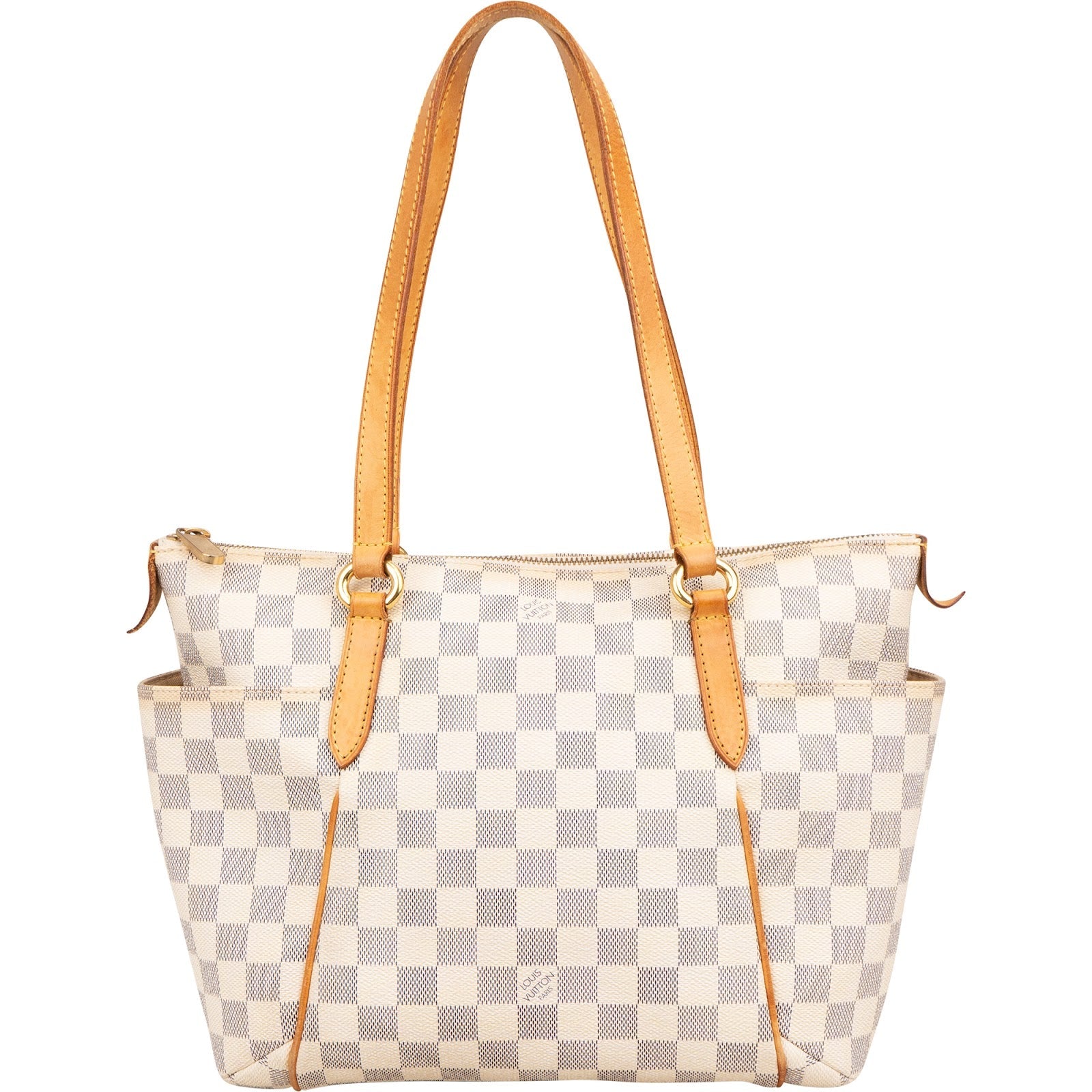 Louis Vuitton Monogram Damier Azur Canvas Totally PM Shoulder Bag
