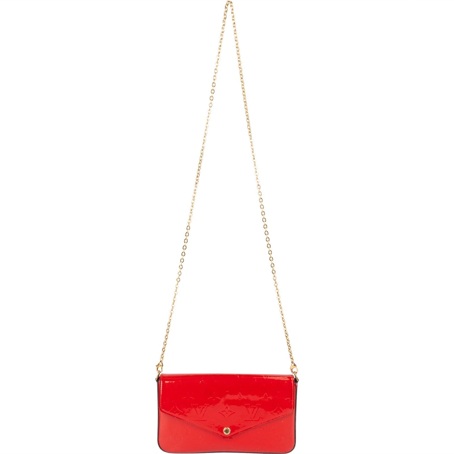 Louis Vuitton Monogram Vernis  Pochette Félicie Crossbody Bag