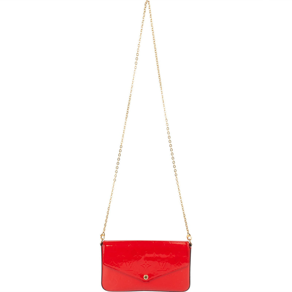 Louis Vuitton Pochette Félicie aus Monogram Vernis – Ansicht 8
