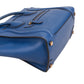 Céline Micro Luggage aus blauem Drummed-Kalbsleder – Ansicht 7