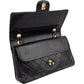 Chanel Medium Double Flap aus gestepptem Lammleder – Ansicht 12