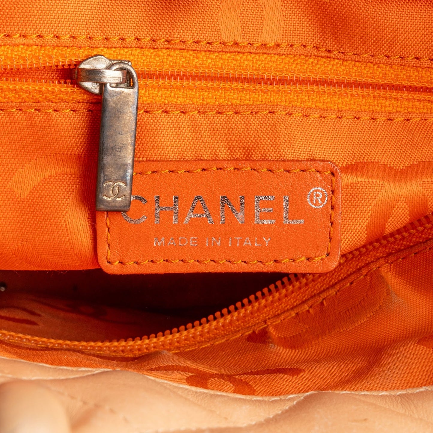 Chanel Quilted Calfskin Cambon Ligne Tote Handbag