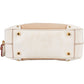 Prada Canvas Saffiano Leather Bauletto Handbag