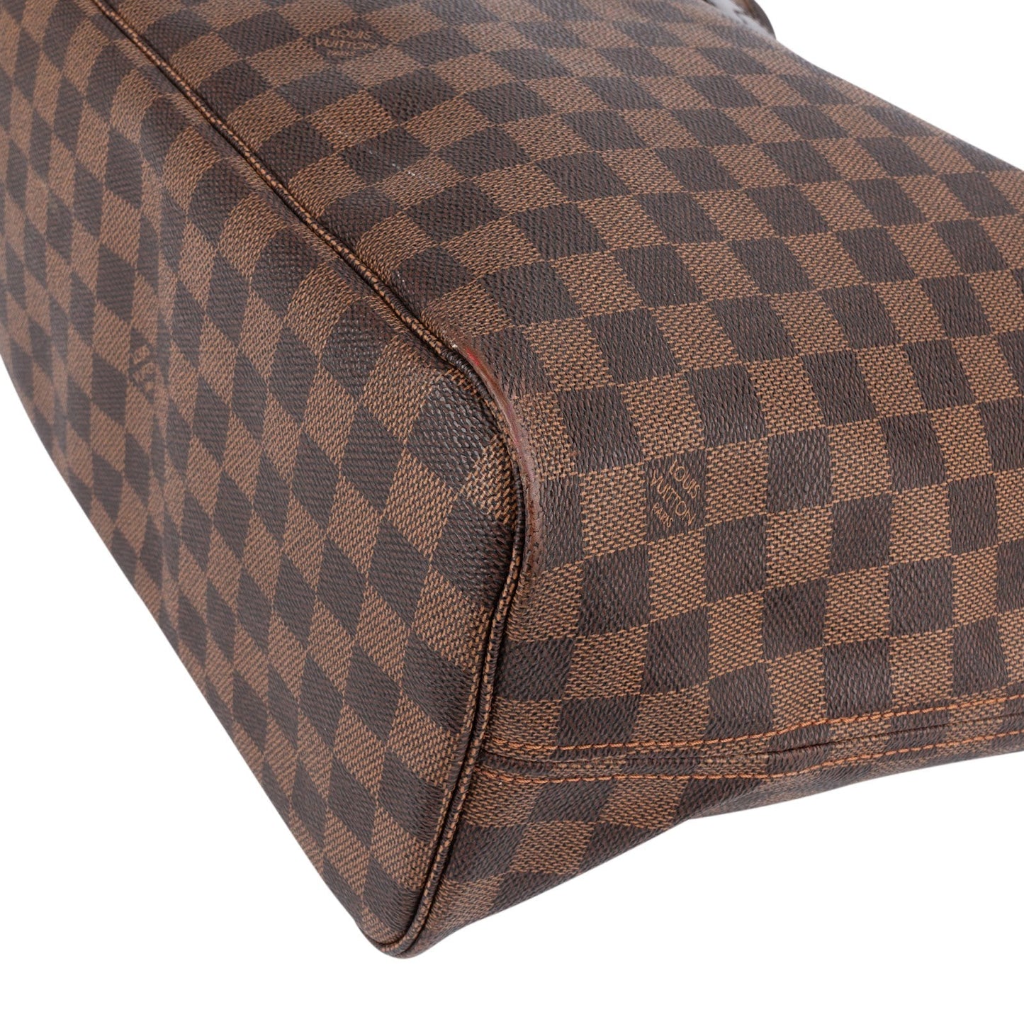 Louis Vuitton Monogram Damier Ebene Neverfull MM Shoulder Bag