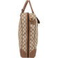 Gucci Monogram GG Supreme Canvas Vintage Zip Around Briefcase 55 Travel Bag