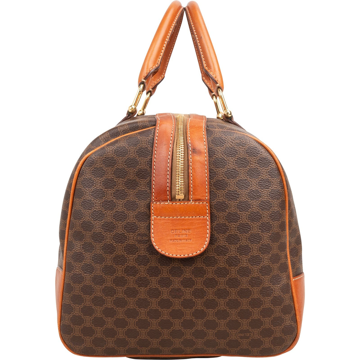 Celine Monogram Macadam Canvas Boston 40 Travel Bag
