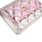 Chanel Quilted Metallic Lambskin Waist Crossbody Bag