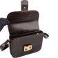 Celine Shiny Calfskin Medium Triomphe Shoulder Bag