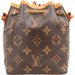 Louis Vuitton Monogram Canvas Nano Noe Crossbody Bag