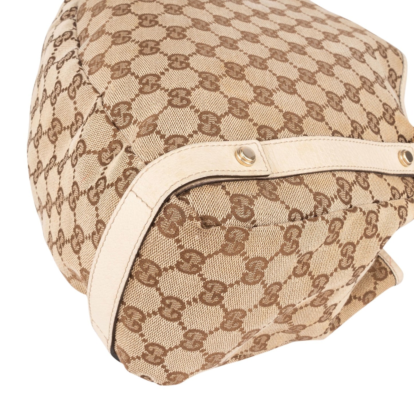 Gucci Monogram GG Canvas Abbey  Hobo Shoulder Bag