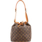 Louis Vuitton Monogram Canvas Sac Noé Petit Shoulder Bag