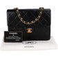 Chanel Quilted Lambskin Rectangular 24K Gold Single Flap Crossbody Bag