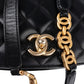 Chanel Quilted Lambskin CC Chain Flap Crossbody Bag