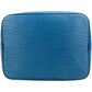 Louis Vuitton Blue Epi Leather Sac Noé Petit Shoulder Bag