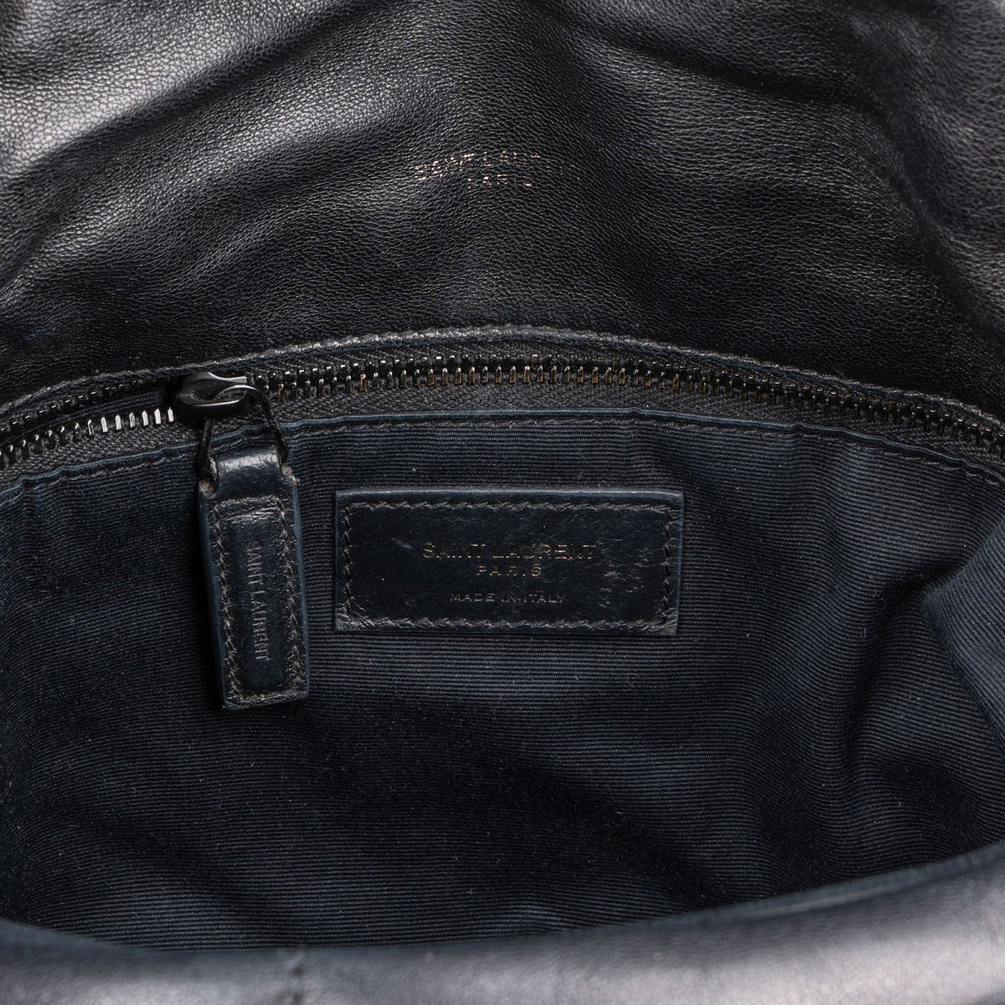 Saint Laurent Quilted Lambskin Loulou Puffer Crossbody Bag