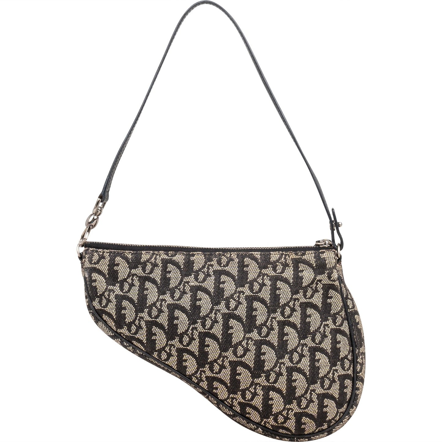 Christian Dior Monogram Trotter Mini Saddle Shoulder Bag