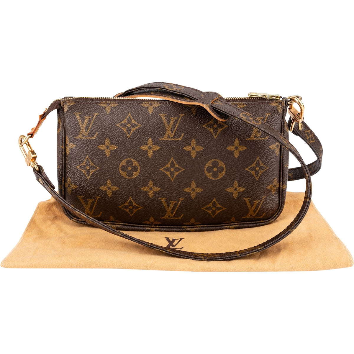 Louis Vuitton Monogram Canvas Pochette Accessoires Crossbody Bag