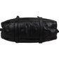 Prada Soft Leather Buckle Bauletto Handbag