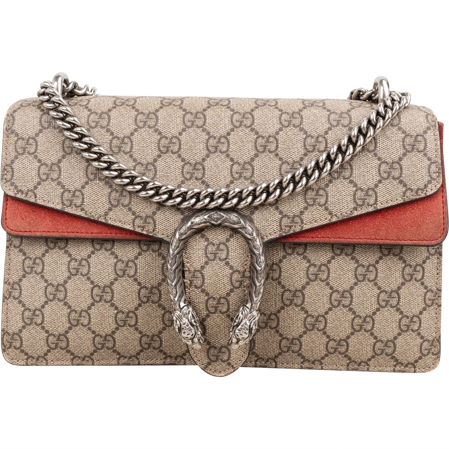 Gucci Monogram GG Supreme Canvas Dionysus Shoulder Bag