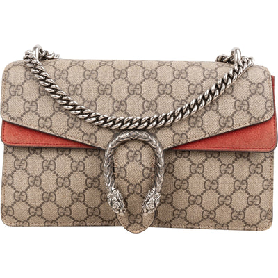 Gucci Monogram GG Supreme Canvas Dionysus Shoulder Bag