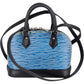 Louis Vuitton Blue Epi Leather Alma Nano Crossbody Bag