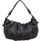 Prada Vitello Daino Ruched Hobo Shoulder Bag