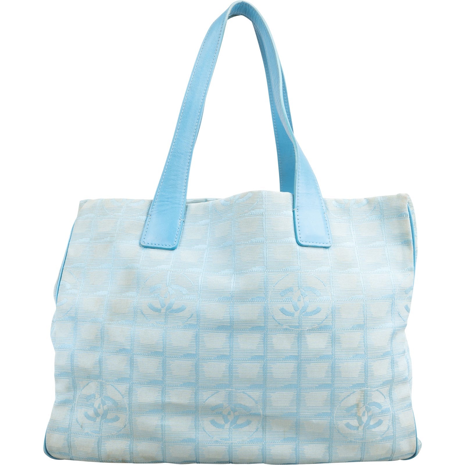 Chanel Monogram New Travel Line Tote Shoulder Bag