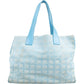 Chanel Monogram New Travel Line Tote Shoulder Bag