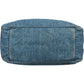 Chanel CC Tortoise Handle Tote aus Denim – Ansicht 7