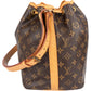 Louis Vuitton Monogram Canvas Sac Noé Petit Shoulder Bag