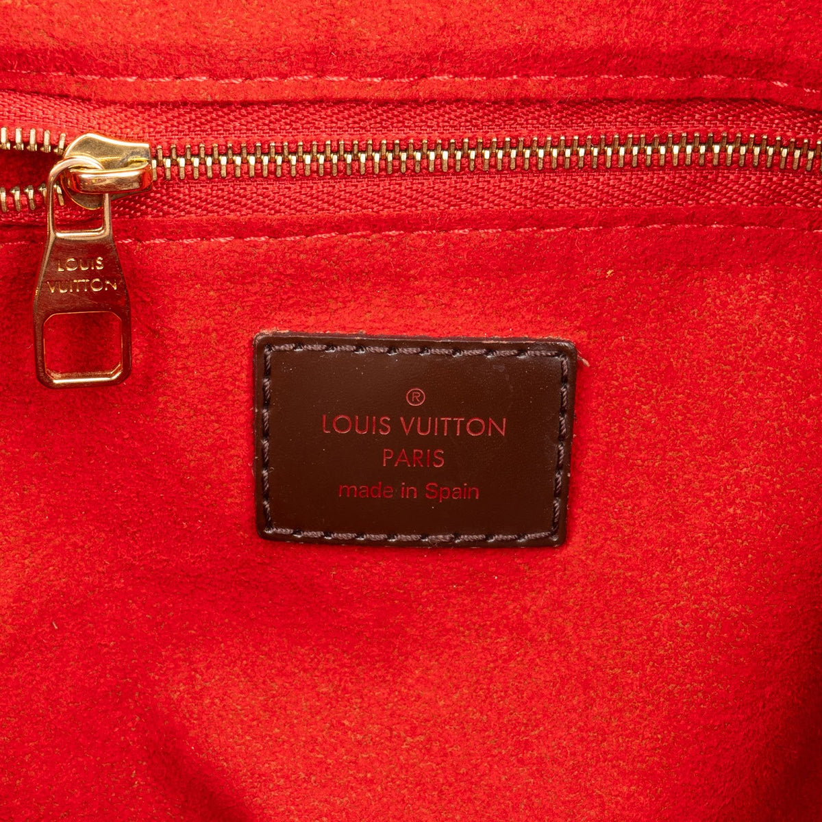 Louis Vuitton Monogram Damier Ebene Reggia Shoulder Bag
