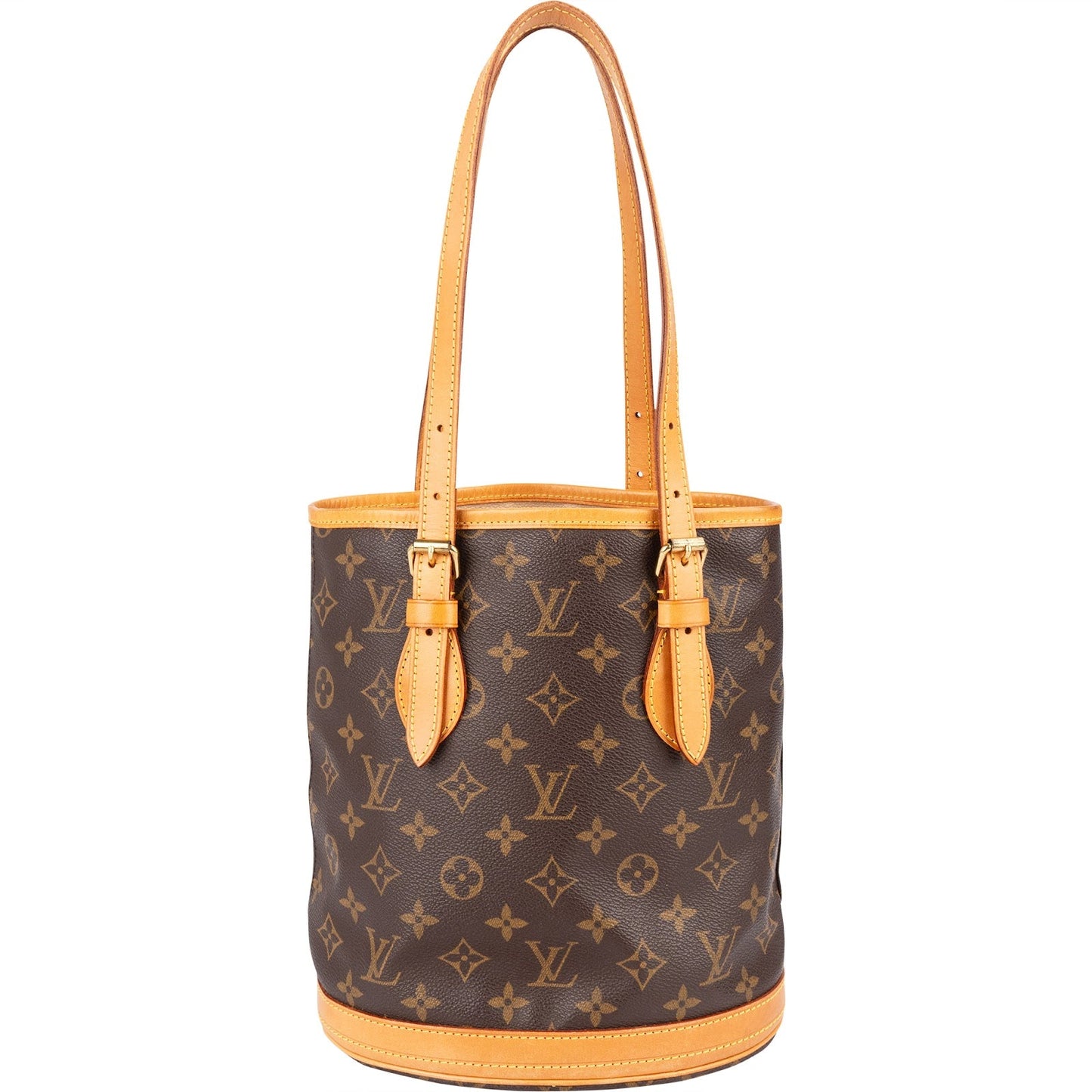 Louis Vuitton Monogram Canvas Bucket PM Shoulder Bag
