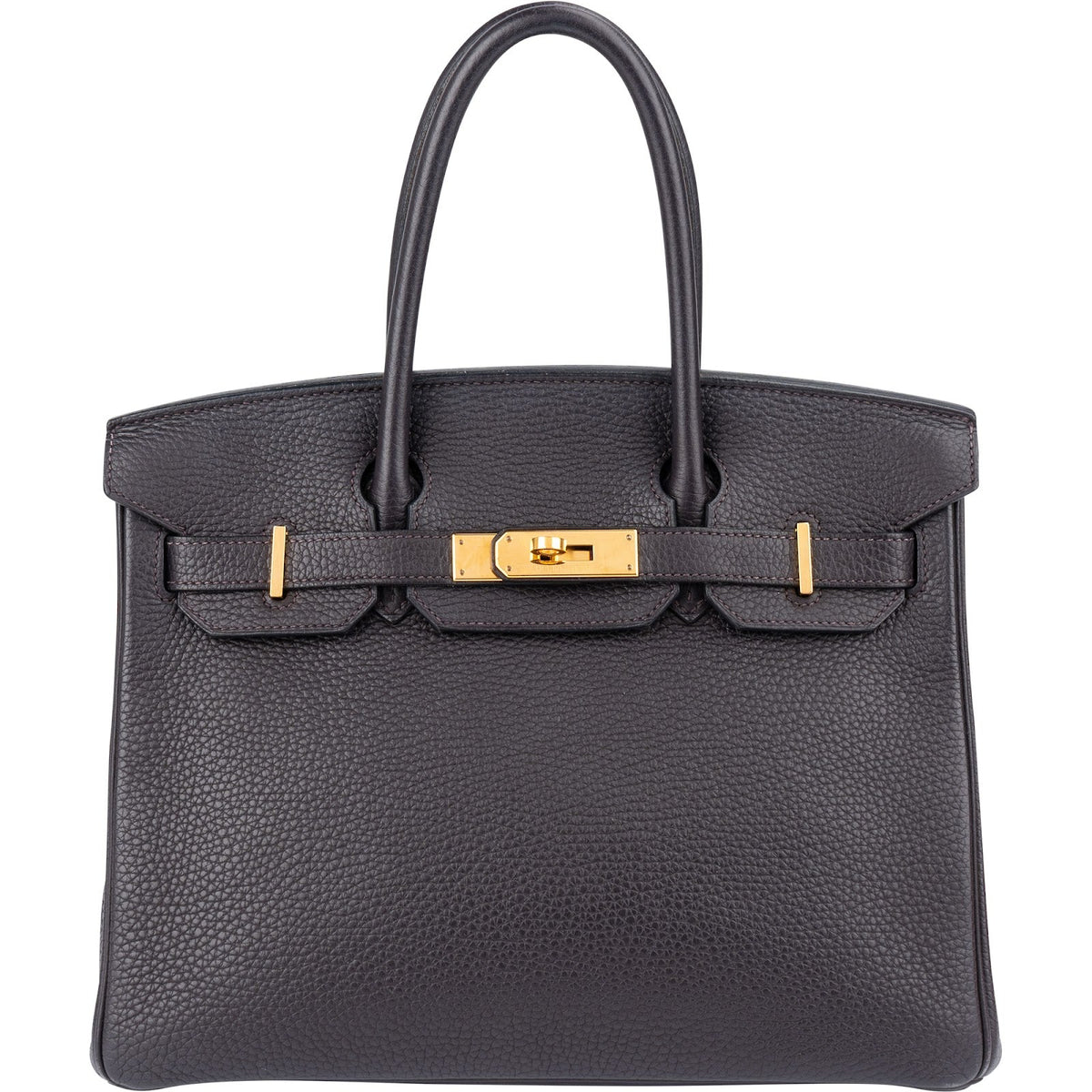 Hermès Prunoir Deep Blue Togo Leather Birkin 30 Handbag