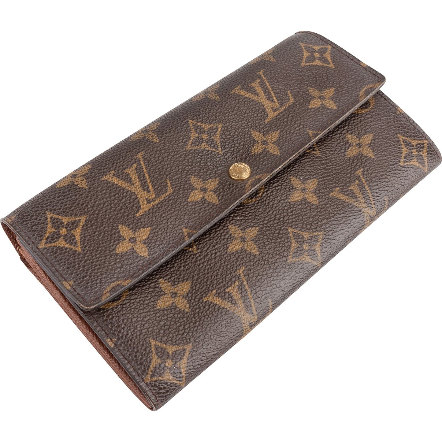 Louis Vuitton Monogram Canvas Sarah Wallet