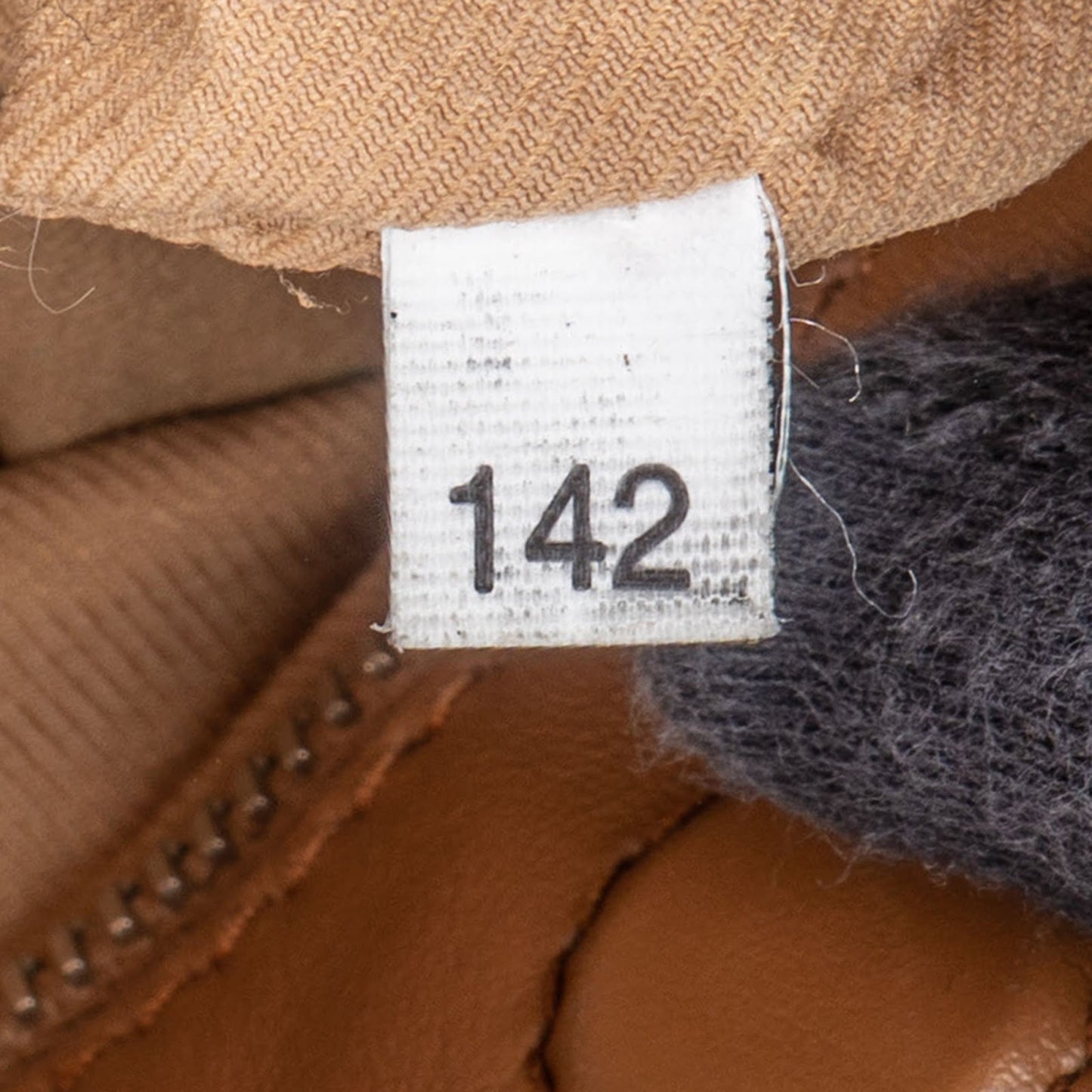 Miu Miu Vitello Madras Brown Leather Tote Shoulder Bag