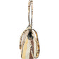 Valentino Leather Rockstud Striped Tote Shoulder Bag