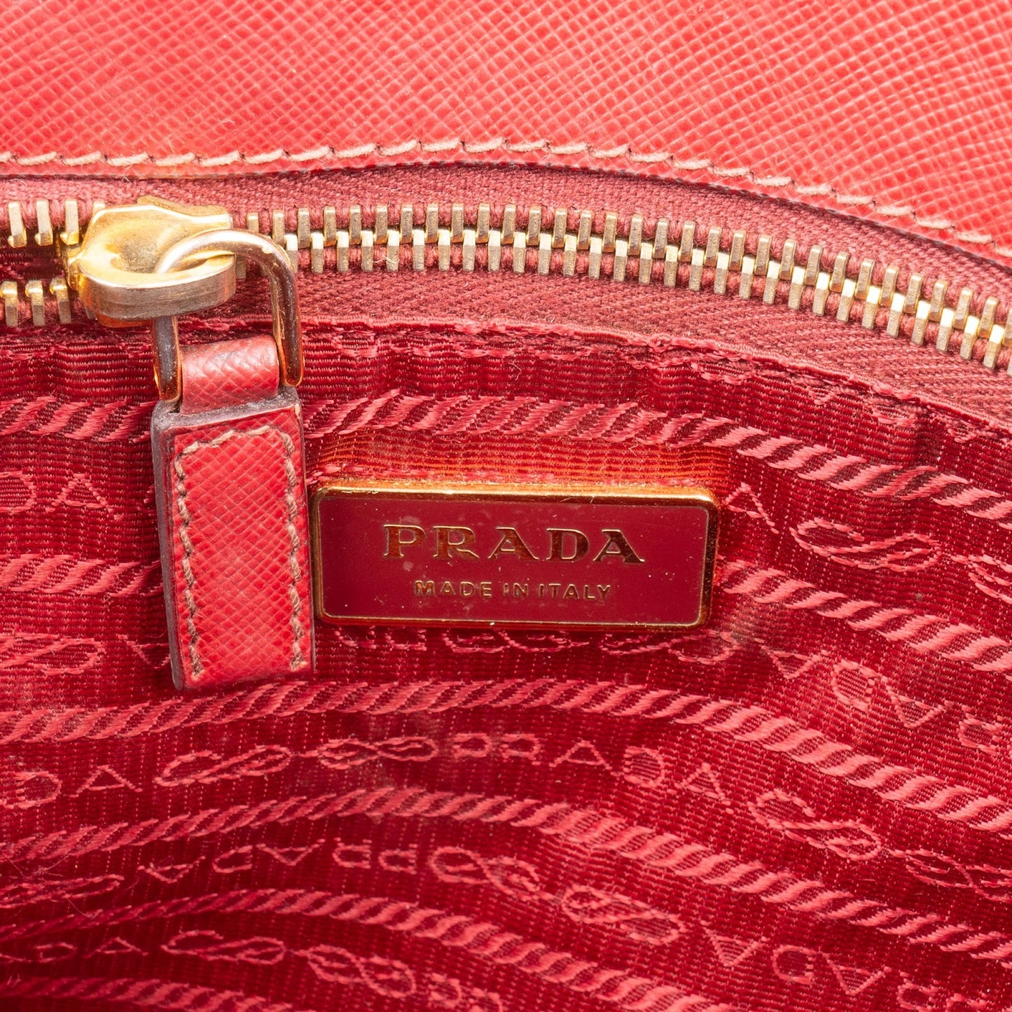 Prada Saffiano Leather Galleria Handbag