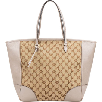 Gucci Monogram GG Canvas Bree Shopper Shoulder Bag