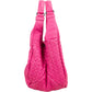 Bottega Veneta Pink Intrecciato Leather Campana Hobo Shoulder Bag