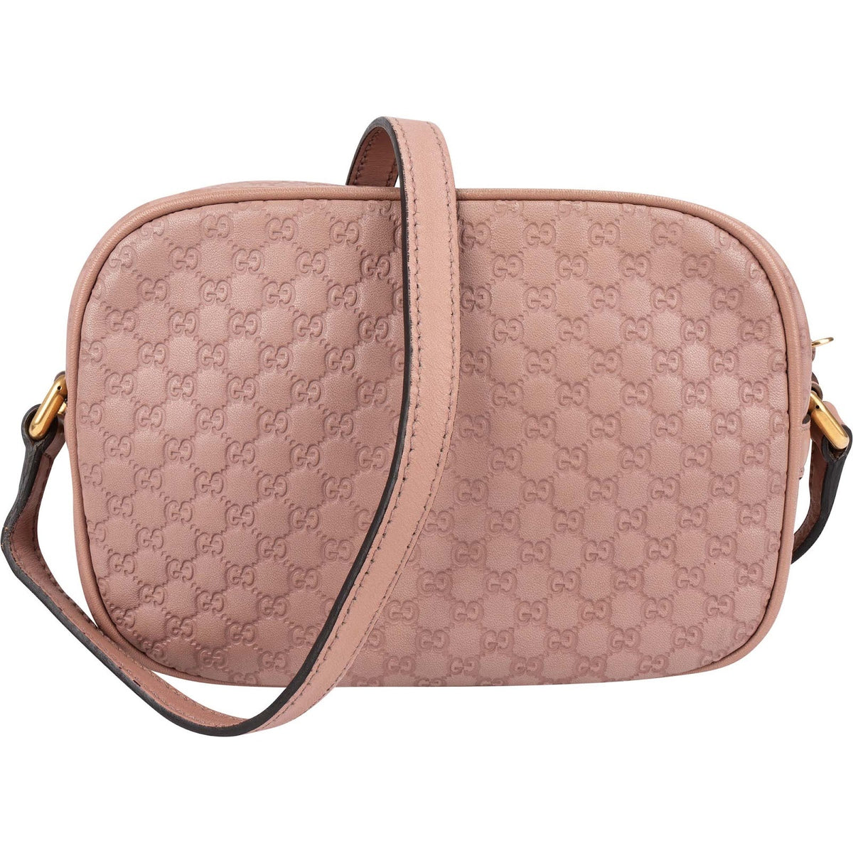 Gucci Microguccissima Leather Bamboo Tassel Disco Camera Crossbody Bag