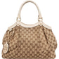 Gucci Monogram GG Canvas Sukey Tote Handbag