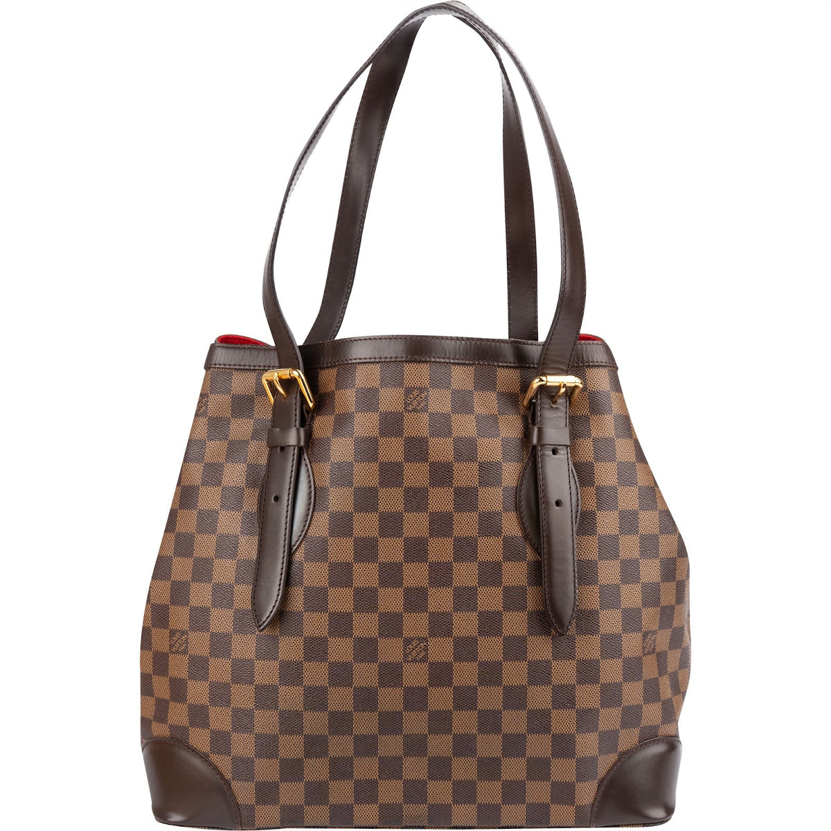 Louis Vuitton Monogram Damier Ebene Hampstead GM Shoulder Bag