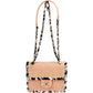 Chanel Stitching Suede Mini Rectangular Single Flap Crossbody Bag