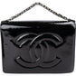 Chanel Patent Leather Timeless CC Flap Handbag