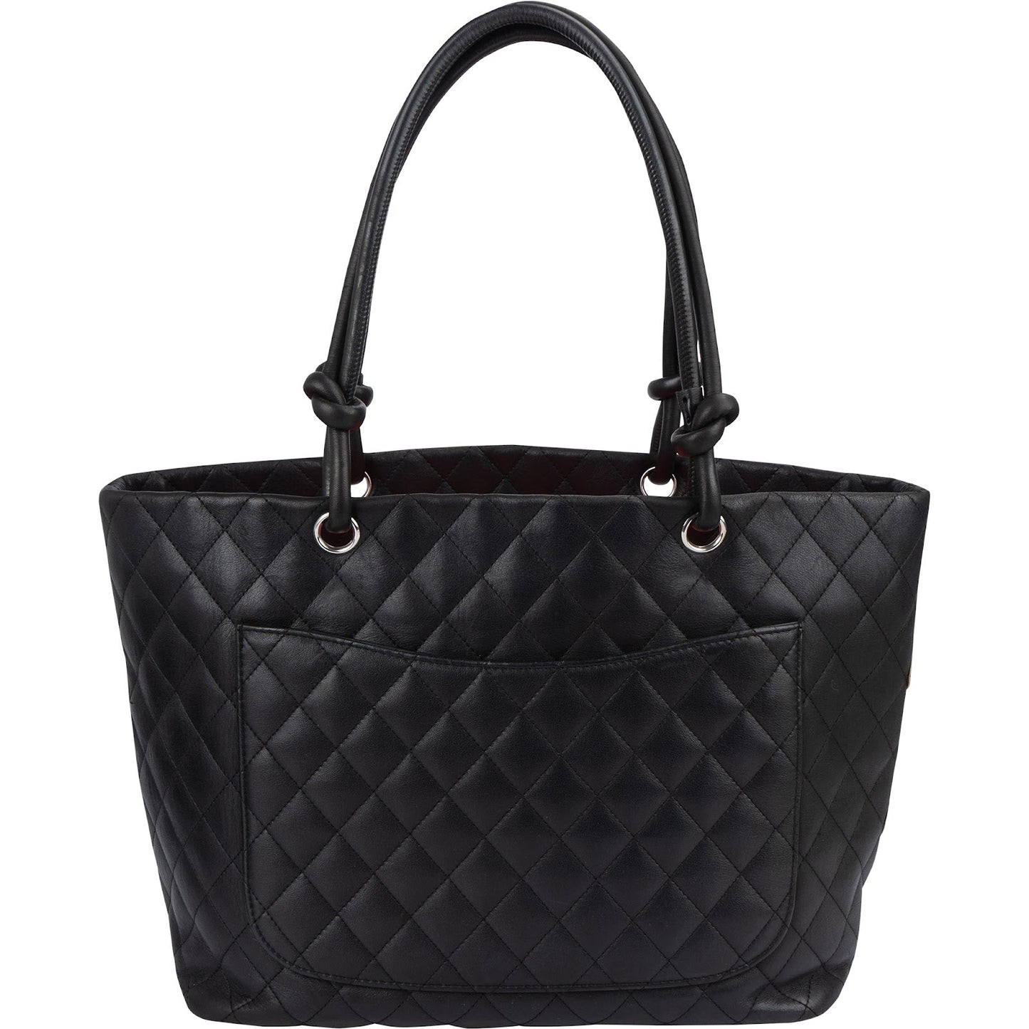 Chanel Quilted Lambskin Cambon CC Shoulder Bag